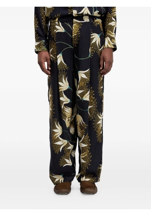 Osklen floral jazz trousers - Black
