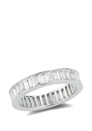 Mateo diamond eternity band ring - Silver