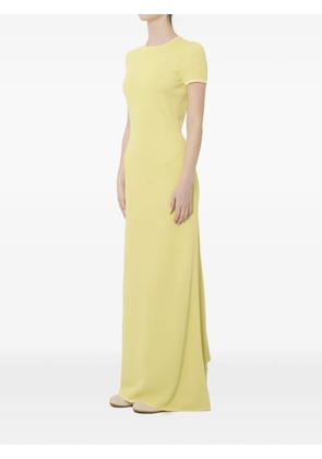 Jacquemus short-sleeved maxi dress - Yellow