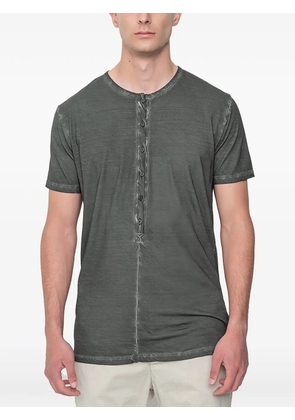 MD75 buttoned T-shirt - Grey