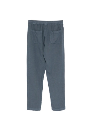 Fedeli drawstring-waistband trousers - Blue