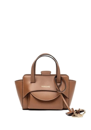 HIDESINS XS Flap tote bag - Brown
