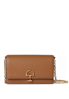 Gucci half-Horsebit removable-chain mini bag - Brown