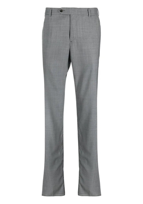 PT Torino straight-leg virgin-wool trousers - Grey