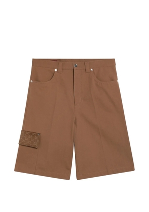 Gucci GG-motif multiple-pocket shorts - Brown