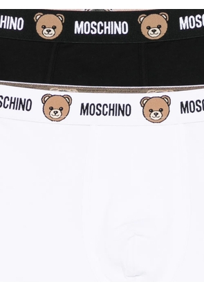 Moschino Teddy Bear logo-waistband boxers (set of two) - Black