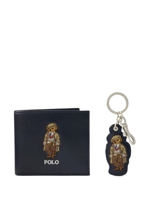 Polo Ralph Lauren Polo Bear wallet & key fob gift set - Blue
