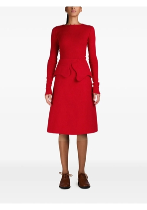 MARK-OFF York peplum belt - Red