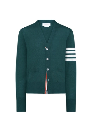 Thom Browne 4-Bar V-neck cardigan - Green