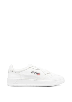 Autry Medalist leather sneakers - White