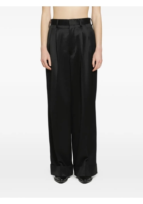 Junya Watanabe pleated trousers - Black