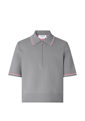 Thom Browne Browne 65 intarsia polo shirt - Grey