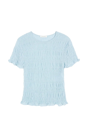 By Malene Birger Ella smocked top - Blue