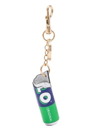 Anya Hindmarch Polo Mint key ring - Blue