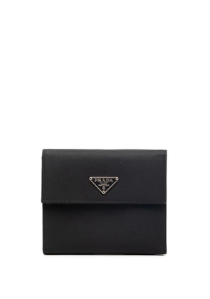 Prada Pre-Owned 2000-2013 Tessuto Trifold Wallet small wallets - Black