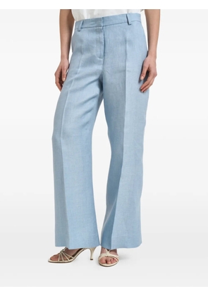 Weekend Max Mara linen tailored trousers - Blue