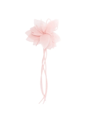 Antonelli Victoria floral silk brooch - Pink