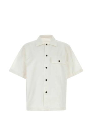 Nine In The Morning short-sleeve chest-pocket shirt - White