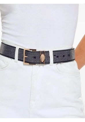 Kurt Geiger Shoreditch-detail embellished belt - Black