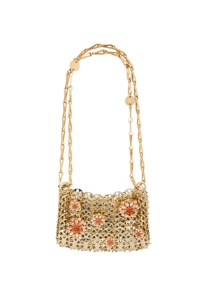 Rabanne nano 1969 crystal-embellished shoulder bag - Gold