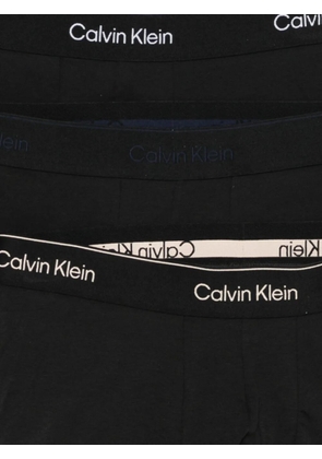 Calvin Klein logo boxers (set of three) - Black
