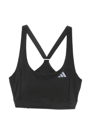 adidas x Entire Studios logo-print racerback sports bra - Black