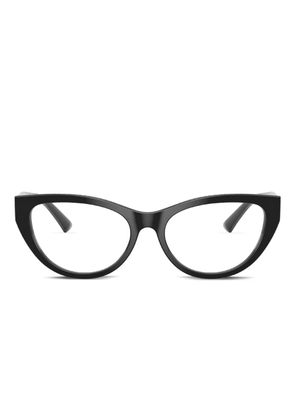Jimmy Choo Eyewear crystal-embellished cat-eye glasses - Black