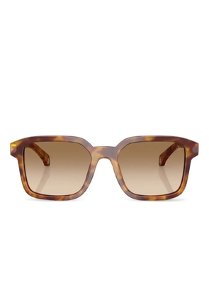 Moncler Eyewear tortoiseshell square-frame sunglasses - Brown