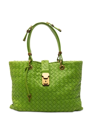 Bottega Veneta Pre-Owned 2007-2011 Small Nappa Intrecciato Capri tote bag - Green