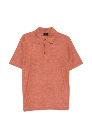 Brioni short-sleeve polo shirt - Orange