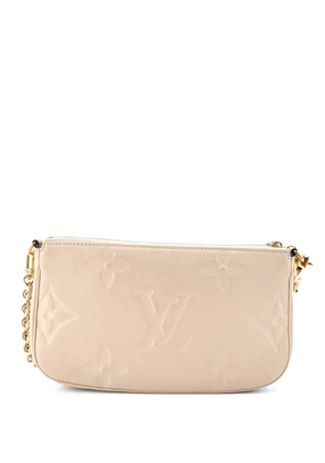 Louis Vuitton Pre-Owned Multi Pochette Accessoires Monogram Empreinte Giant crossbody bag - Neutrals