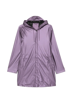 Rains A-Line W hooded jacket - Purple