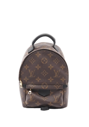 Louis Vuitton Pre-Owned 2018 Monogram Mini Palm Springs backpack - Brown