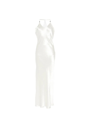 Patrizia Pepe V-neck maxi dress - Neutrals