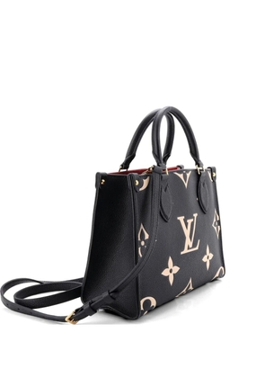 Louis Vuitton Pre-Owned OnTheGo Bicolor Monogram Empreinte Giant PM tote bag - Black