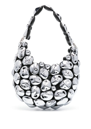 PUBLISHED BY Stone Cloud metallic shoulder bag - Silver