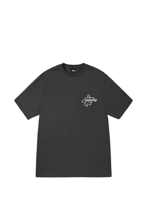Stüssy graphic-print cotton T-shirt - Black