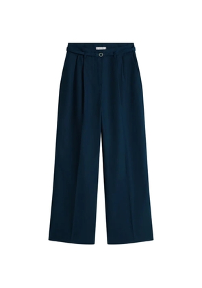 Tommy Hilfiger belted wide leg trousers - Blue
