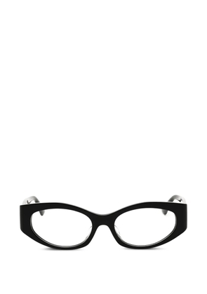 Versace oval-frame glasses - Black