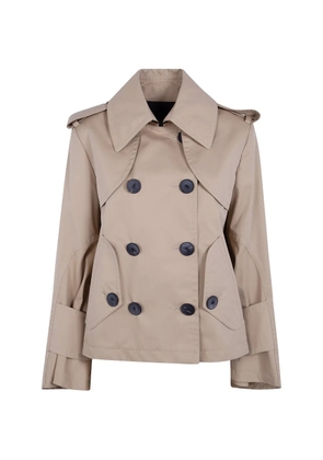 IBRIGU Ibrigu double-breasted coat - Neutrals