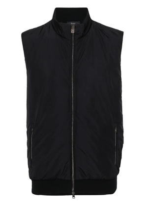 Herno panelled-design gilet - Blue