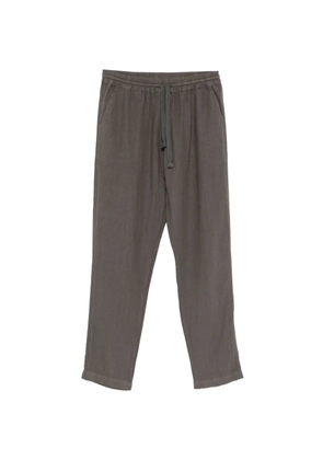 Fedeli drawstring elasticated trousers - Grey