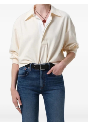 Citizens of Humanity Aris long-sleeve polo top - Neutrals