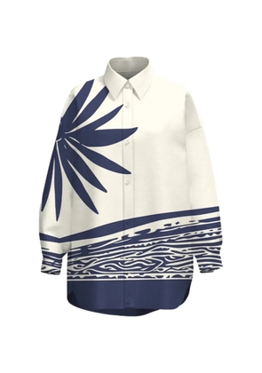 DIARRABLU Rina graphic-print shirt - White