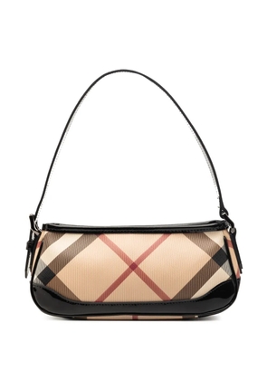 Burberry Pre-Owned 2000-2017 Supernova Check Coated Canvas Newbury shoulder bag - Neutrals