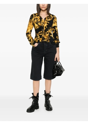 Versace Jeans Couture Barocco-print shirt - Yellow