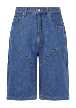 TOMBOY denim utility shorts - Blue