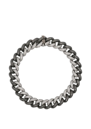 SHAY diamond black gold bracelet
