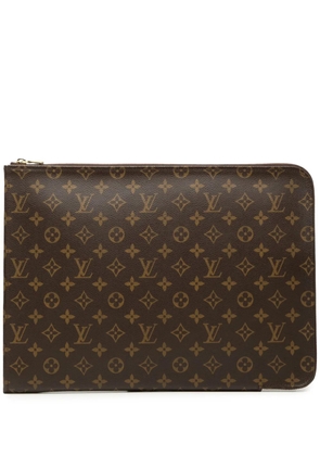 Louis Vuitton Pre-Owned 2003 Monogram Poche Documents Portfolio business bag - Brown