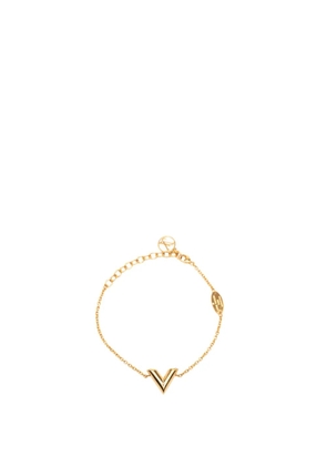 Louis Vuitton Pre-Owned 2021 Gold Plated Essential V Bracelet costume bracelet